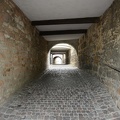 corridor along the city wall